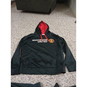 MANCHESTER UNITED FC MUFC Team Football Soccer Hooded Sweatshirt Hoodie Men's M
